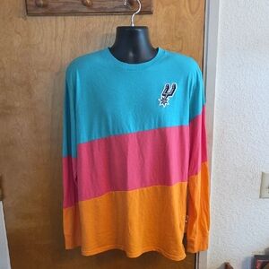 NBA San Antonio Spurs "La Cultura" Long Sleeves Shirt Size XL